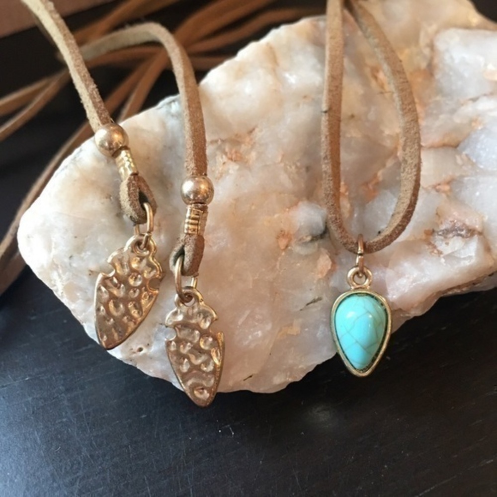 4 for 16$ Handmade wrap-around choker